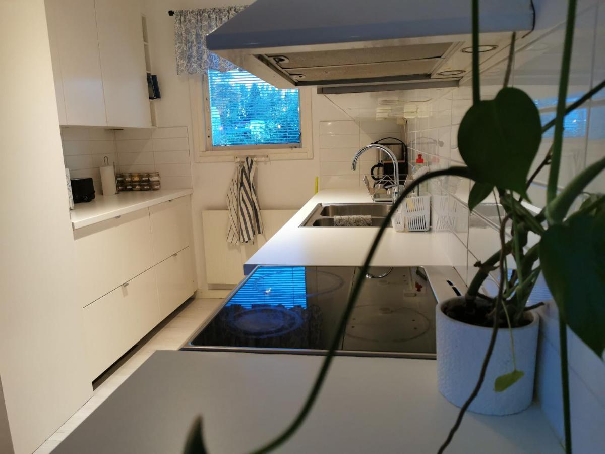 The White And Black House Villa Kalix Buitenkant foto